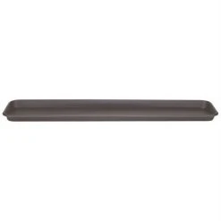 Stewart Garden Terrace Trough Tray - To Fit 60cm Pot - Black (2063005)