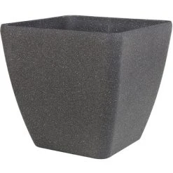 Plant Pot Grey Stone Mixture Flower Pot Square Outdoor Indoor 42 X 42 Cm Zeli 8 Plant Pot Grey Stone Mixture Flower Pot Square Outdoor Indoor 42 X 42 Cm Zeli -Dwarf Discovery shop 12959521 4