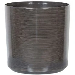 Garden Indoor Glamorous Flower Pot Round Planter Grey 35 X 35 X 35 Cm Vagia