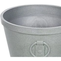 Indoor Outdoor Plant Pot Stone UV Resistant 41x41x37 Cm Brown Vari -Dwarf Discovery shop 13664904 4