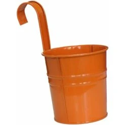 Alternative view of Metal Hanging Plant Pot For Balcony, Fence, Garden, Home