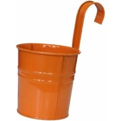 Metal Hanging Plant Pot For Balcony, Fence, Garden, Home 7 Metal Hanging Plant Pot For Balcony, Fence, Garden, Home -Dwarf Discovery shop 35570085 3