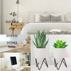 LangRay 3 Pcs Flower Pots, Flower Pots With Stands, Plant Holders Plant Pots, Plants Plant Pot For Indoor, Outdoor, Balcony, Garden (Small) 9 LangRay 3 Pcs Flower Pots, Flower Pots With Stands, Plant Holders Plant Pots, Plants Plant Pot For Indoor, Outdoor, Balcony, Garden (Small) -Dwarf Discovery shop 37252728 5