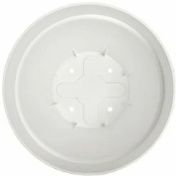 Elho Flowerpot Cachepot Garden Planter Box Outdoor Plant Pot Modern Design Plastic White Round Square Rectangular Rund/3,2 Liter (de) -Dwarf Discovery shop 50317722 4