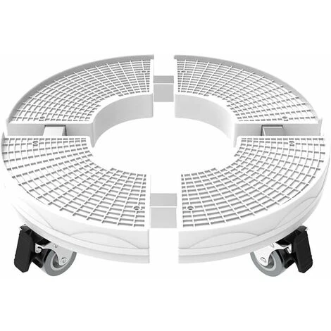 Heavy Duty Plant Stand With Wheels, 200kg Capacity, 30cm-50cm Adjustable Round Flower Pot Stand For Indoor To Outdoor On Rollers 1 Heavy Duty Plant Stand With Wheels, 200kg Capacity, 30cm-50cm Adjustable Round Flower Pot Stand For Indoor To Outdoor On Rollers