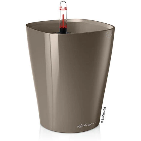 Lechuza Deltini Self Watering Pot Taupe 18cm 14904 1 Lechuza Deltini Self Watering Pot Taupe 18cm 14904