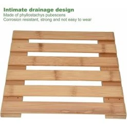 Rolling Plant Stand, 25x25 Corrosion Resistant Detachable Square Planter Tray With 4 Wheels For Indoor Flower Pot -Dwarf Discovery shop 66548728 5