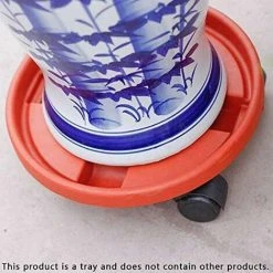 Heavy Duty Plant Stand - Rolling Flower Pot Rack - Indoor Outdoor Plastic Round Stand 8 Heavy Duty Plant Stand - Rolling Flower Pot Rack - Indoor Outdoor Plastic Round Stand -Dwarf Discovery shop 66992087 4