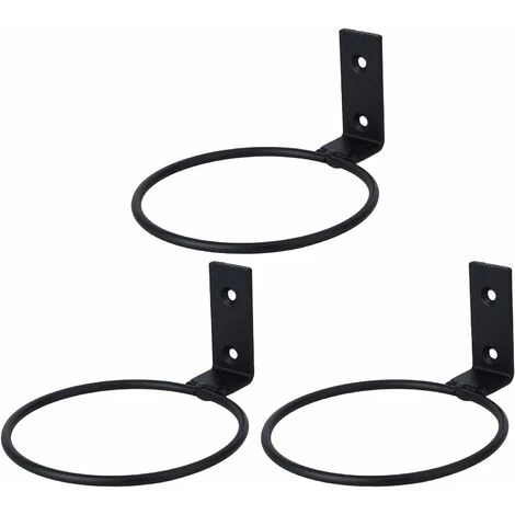 Pot Holders Set Of 3 Wall Mounted Flower Pot Holders 1 Pot Holders Set Of 3 Wall Mounted Flower Pot Holders