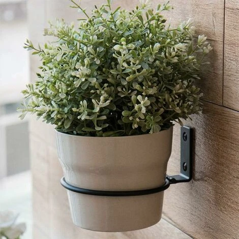 Pot Holders Set Of 3 Wall Mounted Flower Pot Holders 2 Pot Holders Set Of 3 Wall Mounted Flower Pot Holders - Image 2