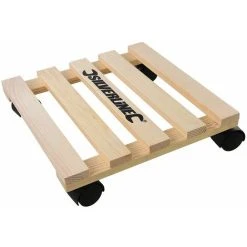 Silverline Square Pot Trolley - 60kg