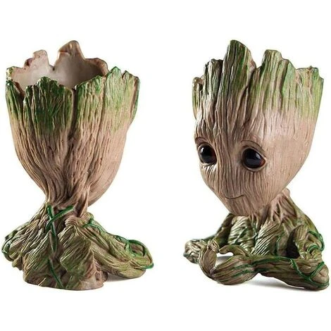 Flowerpot Treeman Baby Groot Succulent Planter Cute Green Plants Flower Pot Guardians Of The Galaxy - New (Green) 2 Flowerpot Treeman Baby Groot Succulent Planter Cute Green Plants Flower Pot Guardians Of The Galaxy - New (Green) - Image 2