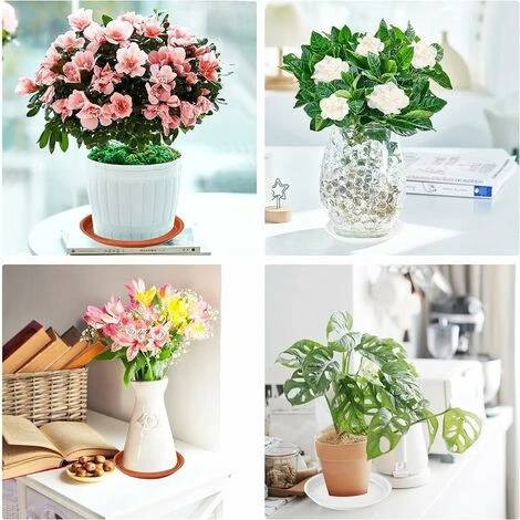 10 Pcs Flower Pot Trivets 23cm Plastic Plant Trays. Reusable Round Planter Trivet Coasters For Indoor And Outdoor Use 4 10 Pcs Flower Pot Trivets 23cm Plastic Plant Trays. Reusable Round Planter Trivet Coasters For Indoor And Outdoor Use - Image 4