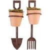 Fork And Spade Flower Pot Holders