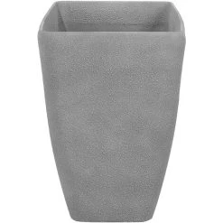 Plant Pot Planter Stone Fiberglass Natural Garden Patio 74x32x45cm Grey Baris -Dwarf Discovery shop 8247311 5