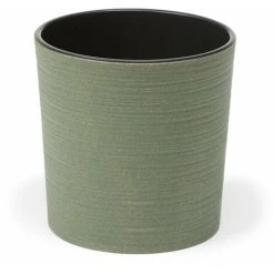 Malwa Eco Pot - Round - Grey - Small (19cm Diameter)