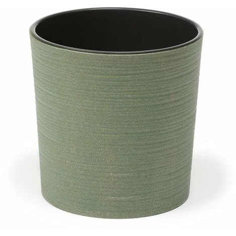 Malwa Eco Pot - Round - Grey - Small (19cm Diameter) 1 Malwa Eco Pot - Round - Grey - Small (19cm Diameter)