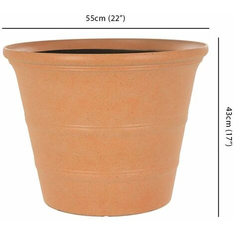 Brighton Pot - Terracotta 2 Brighton Pot - Terracotta - Image 2