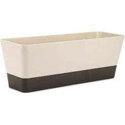 Rectangular Flower Box, Plastic Rectangular Flower Pot, Outdoor Balcony Planters For Succulents, Flowers, African Violets