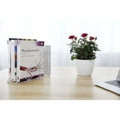 Alternative view of GDRHVFD White Self-Irrigation Flower Box 15.5 13cm Plastic Round Set Of 4, Pot With Water Reserve And Water Level Indicator Pot With Watering System