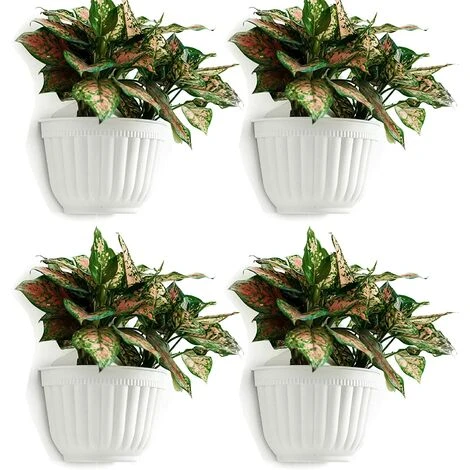 Pack Resin Wall Hanging Vertical Planter Pot Garden Living Room Wall Mount Window Hanging Plant Flower Basket For Herbs Balcony Railing Shelf Fence Bedroom Trellis Decor,White 1 Pack Resin Wall Hanging Vertical Planter Pot Garden Living Room Wall Mount Window Hanging Plant Flower Basket For Herbs Balcony Railing Shelf Fence Bedroom Trellis Decor,White
