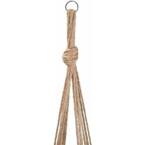 Set Of 2 Plant Hangers For Flower Pot Planters Rope Hanger Macrame Plant Hanger Door Decoration For Indoor And Outdoor Hanging Decoration Balcony Home (90cm) 4 Set Of 2 Plant Hangers For Flower Pot Planters Rope Hanger Macrame Plant Hanger Door Decoration For Indoor And Outdoor Hanging Decoration Balcony Home (90cm) - Image 4